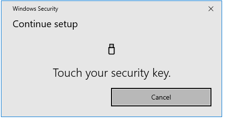 eBay: Sign in with security key