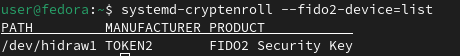 PIN und Touch Prompt Screenshot