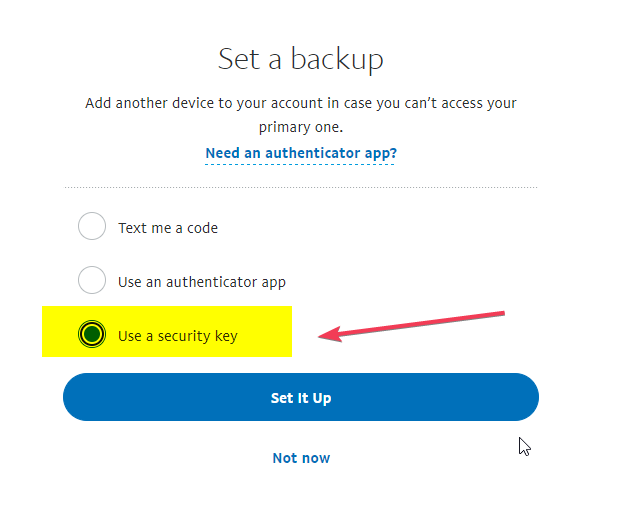 Windows Security: PIN or fingerprint